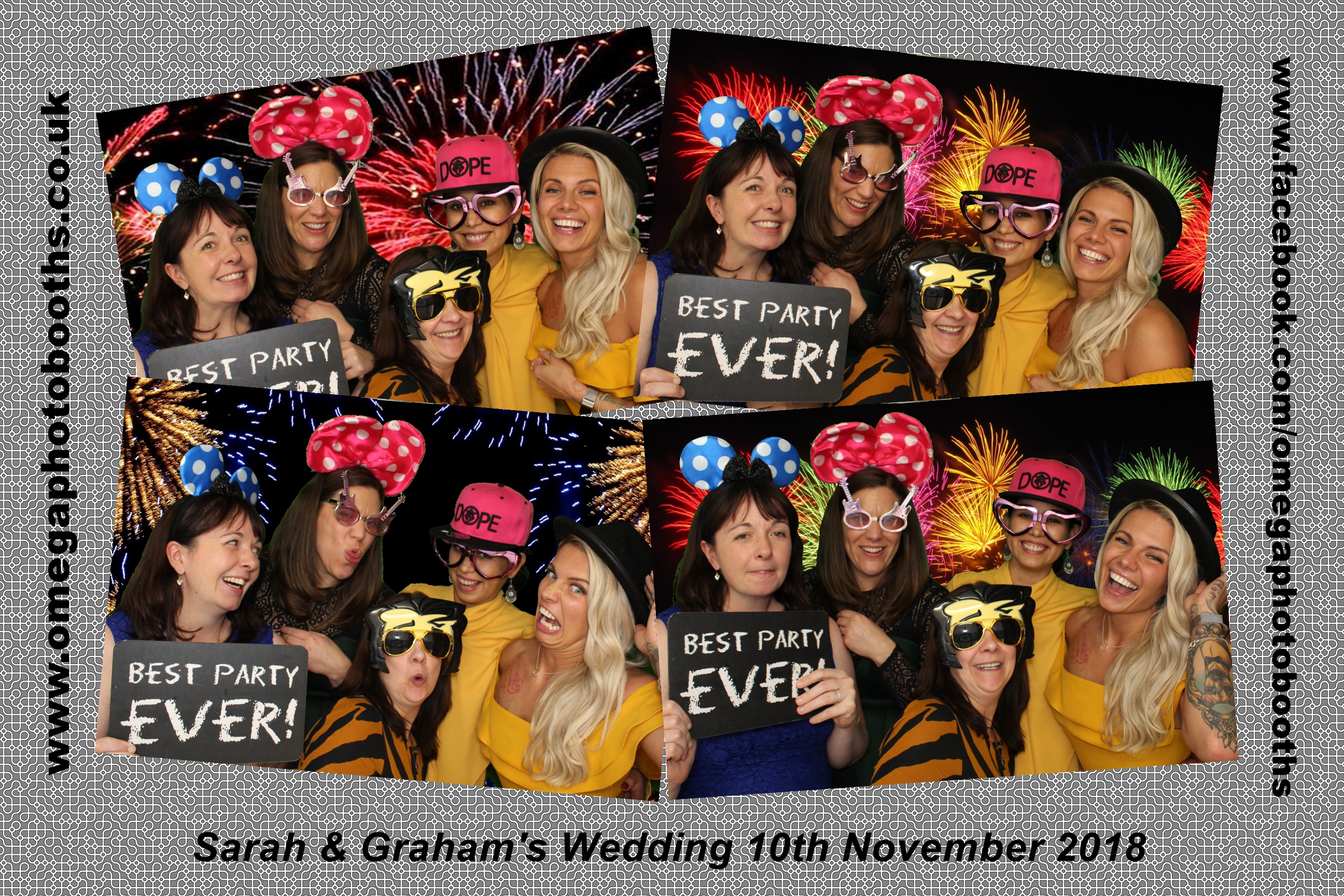 Sarah and Graham’s wedding | View more photos from the event at gallery.omegaphotobooths.co.uk/u/Omega-Photobooths/Sarah-and-Graham’s-wedding